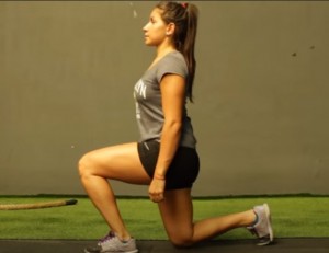 zancada para piernas y gluteos